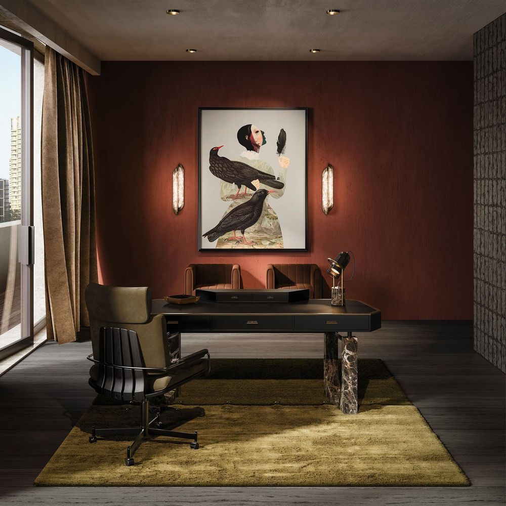 Desks - Lincoln Desk Handmade in Portugal By Porus Studio - PORUS STUDIO