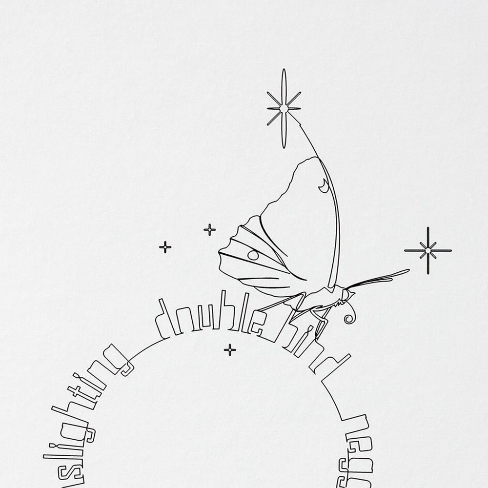 Decorative objects - A3 print - Minimalist illustration - COSETTE ET LES LYS