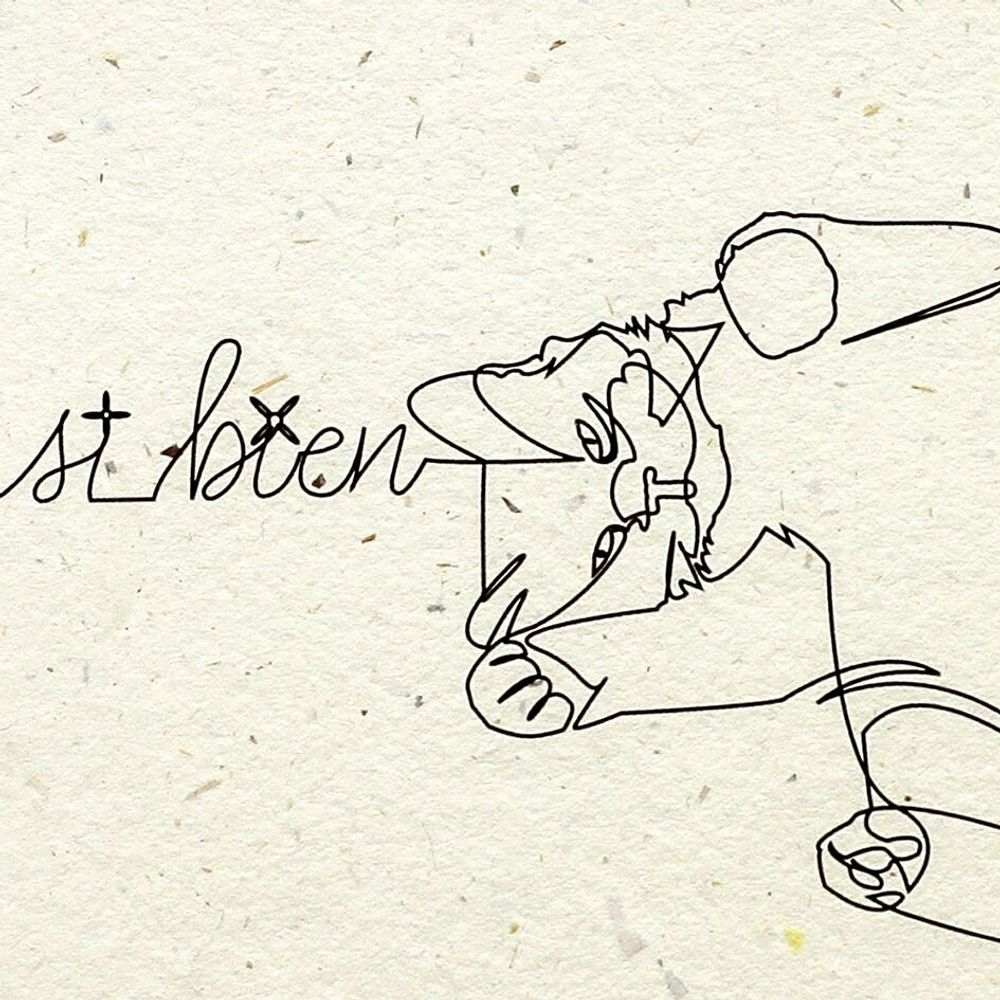 Cadeaux - Carte de correspondance - Illustration minimaliste - COSETTE ET LES LYS