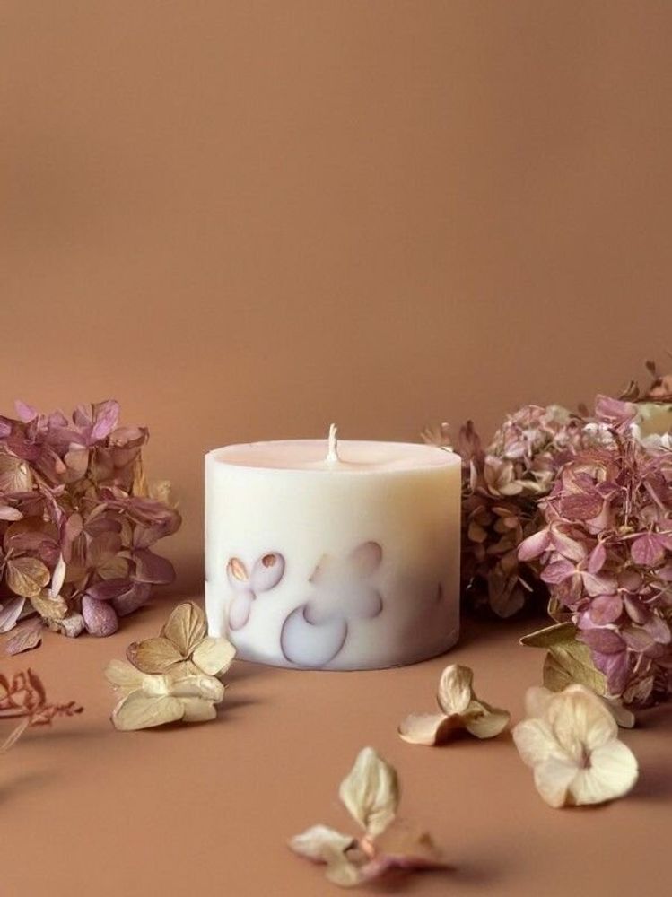 Bougies - Bougie en cire de soja avec orchidée noire - TL CANDLES