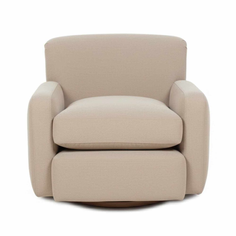 Chairs for hospitalities & contracts - Léa Contemporain | Swivel Armchair - CREARTE COLLECTIONS