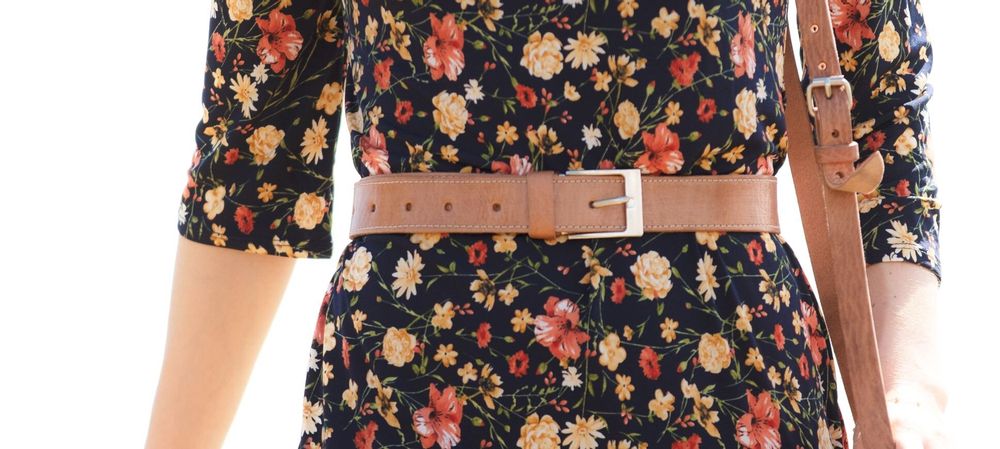 Prêt-à-porter - Ceinture en cuir cousu pour hommes et femmes (étroite) - BERBER LEATHER