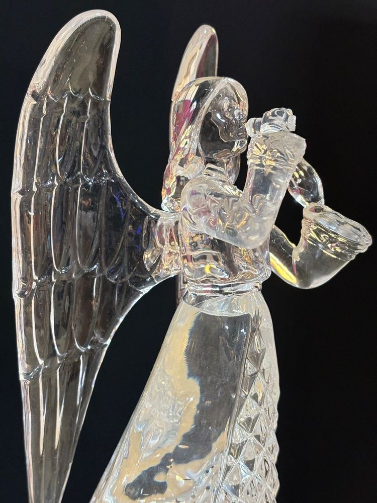 Other Christmas decorations - LED Lighted Angel with Trumpet – RGB & DC Power - BLUE STAR B.V.