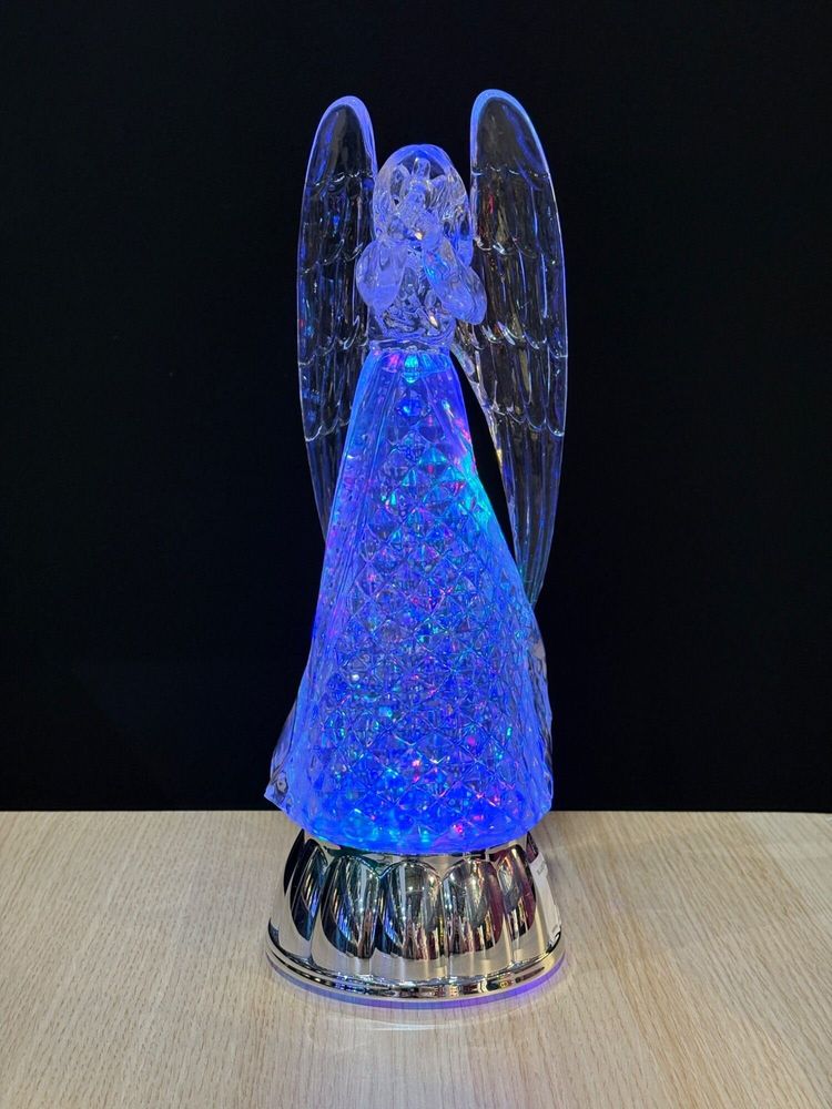 Other Christmas decorations - LED Lighted Angel with Dove – RGB & DC Power - BLUE STAR B.V.