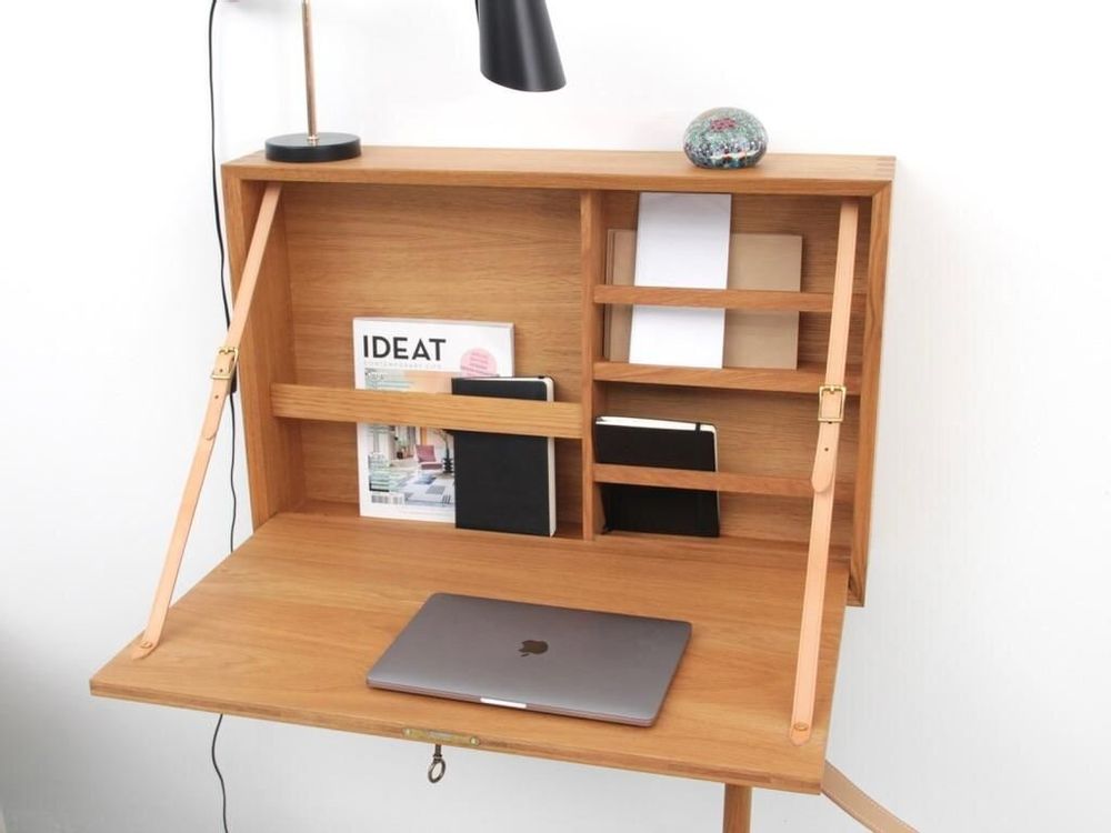 Writing desks - Wall secretary desk model Odense - JL STUDIO