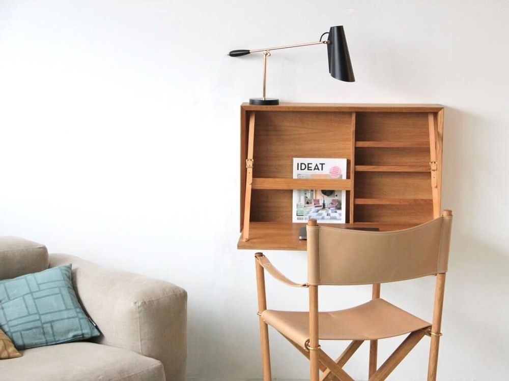 Writing desks - Wall secretary desk model Odense - JL STUDIO