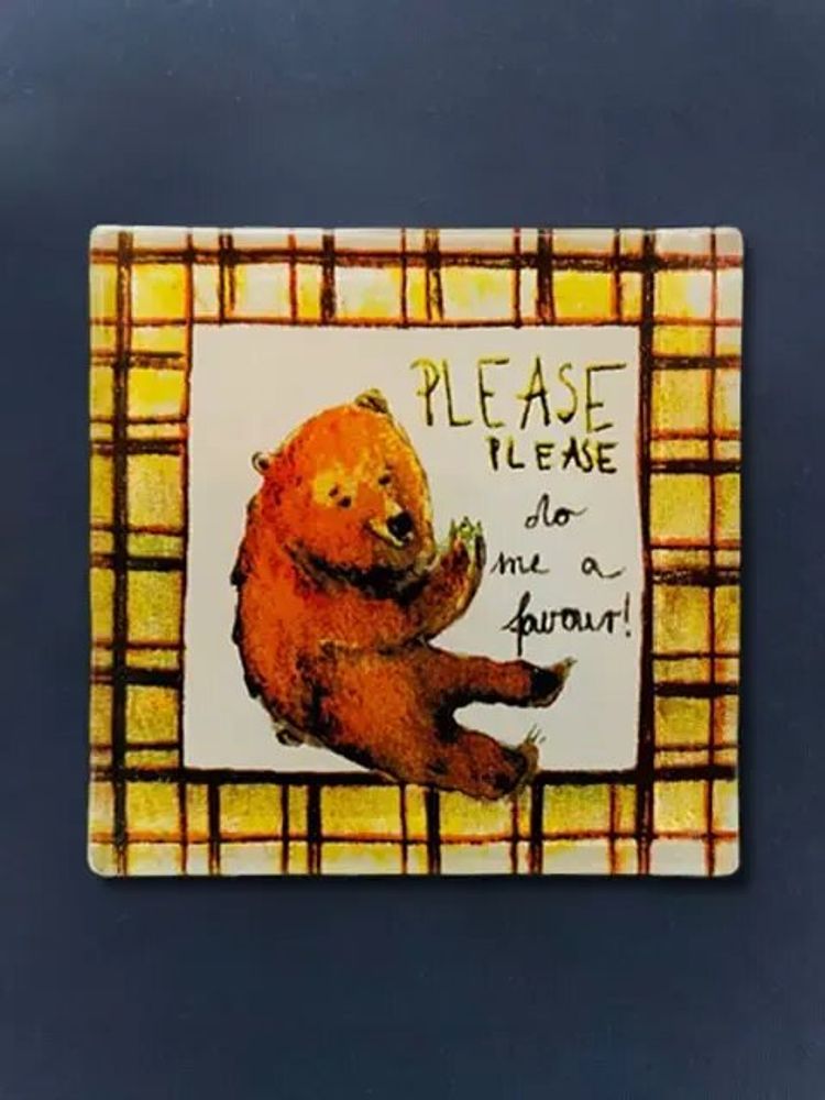 Decorative objects - Make me a favor! Please! Magnet - CARNEOL GLASS