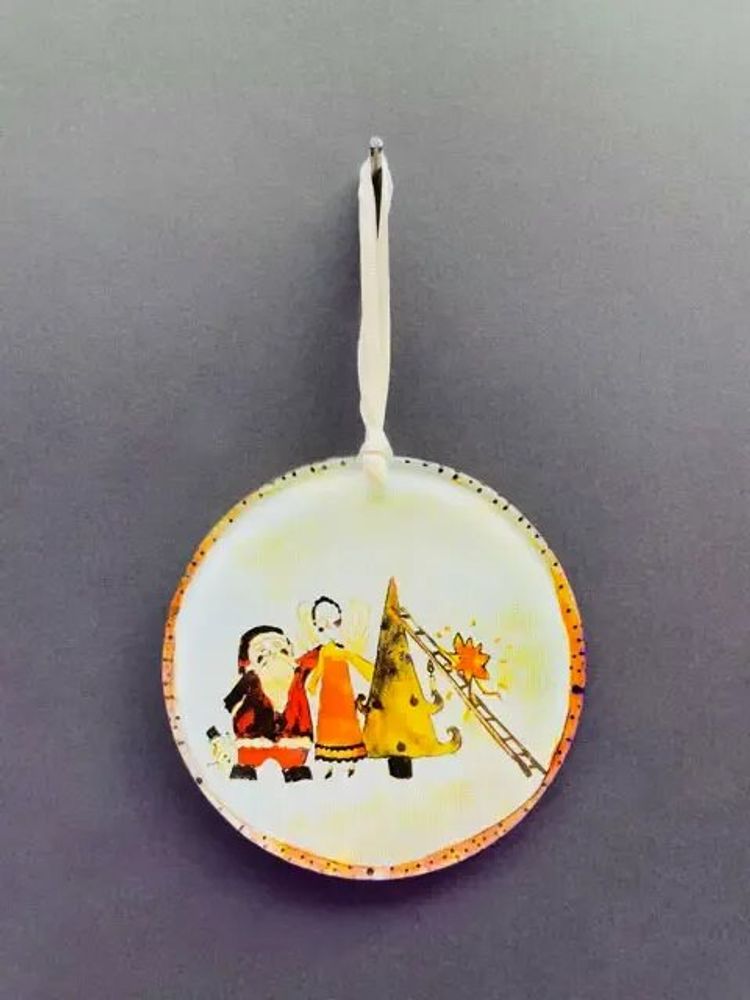 Autres décorations de Noël - Décoration de Noël figurative spéciale en verre - CARNEOL GLASS