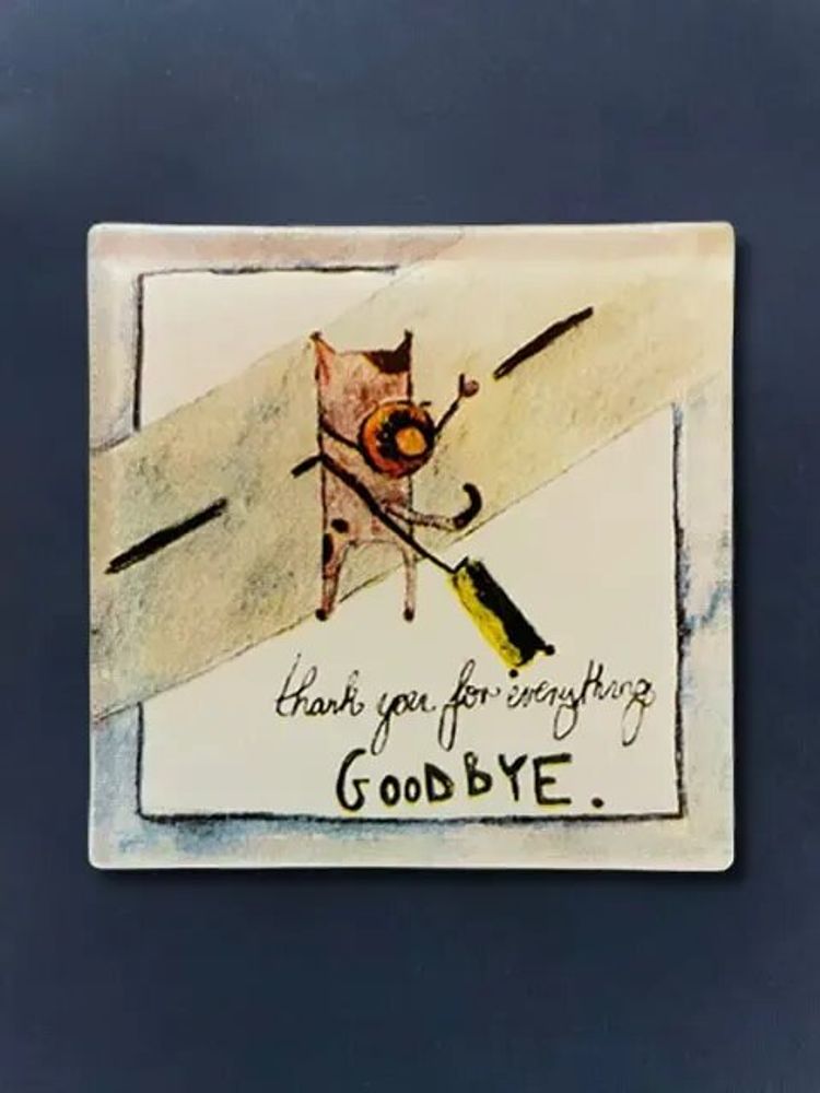 Objets de décoration - Magnet Goodbye - CARNEOL GLASS