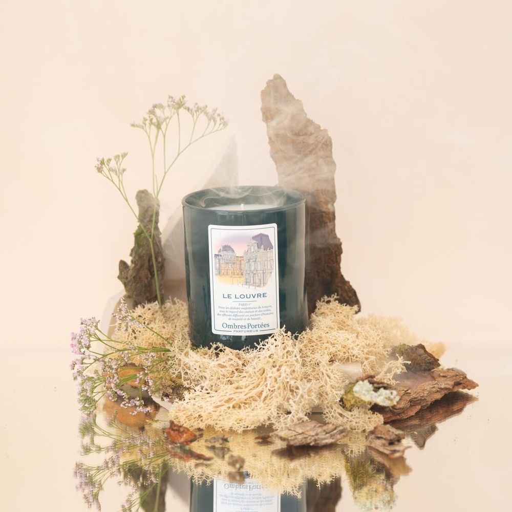 Candles - Ombres Portees Parfumeur scented candle The Louvre - OMBRES PORTÉES PARFUMEUR