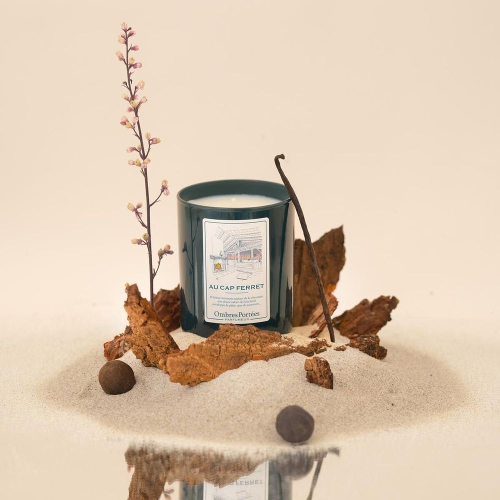 Bougies - Bougie Ombres Portées Parfumeur Au cap ferret - OMBRES PORTÉES PARFUMEUR
