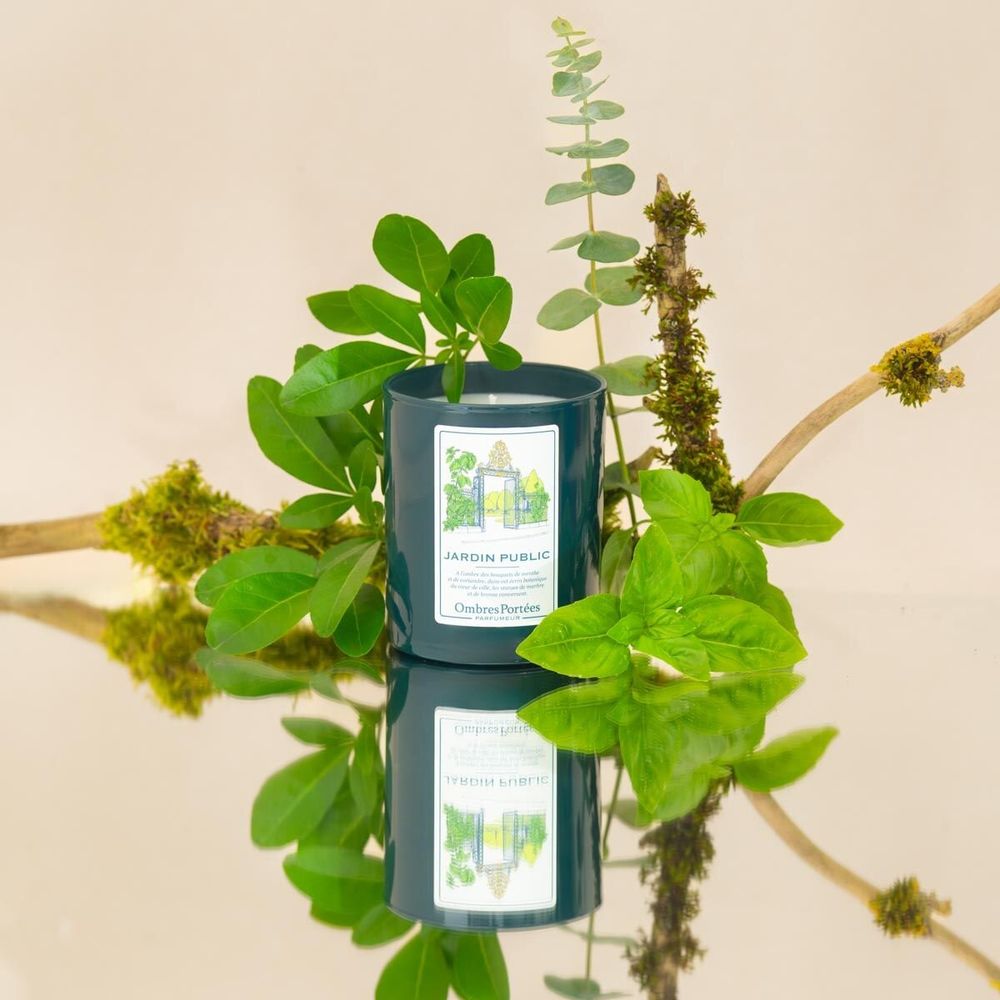 Bougies - Bougie Ombres Portées Parfumeur Jardin Public - OMBRES PORTÉES PARFUMEUR