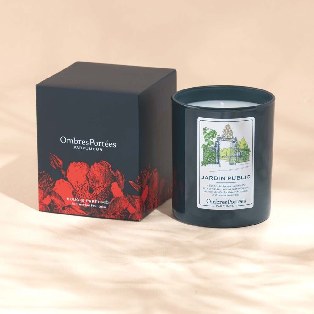 Bougies - Bougie Ombres Portées Parfumeur Jardin Public - OMBRES PORTÉES PARFUMEUR