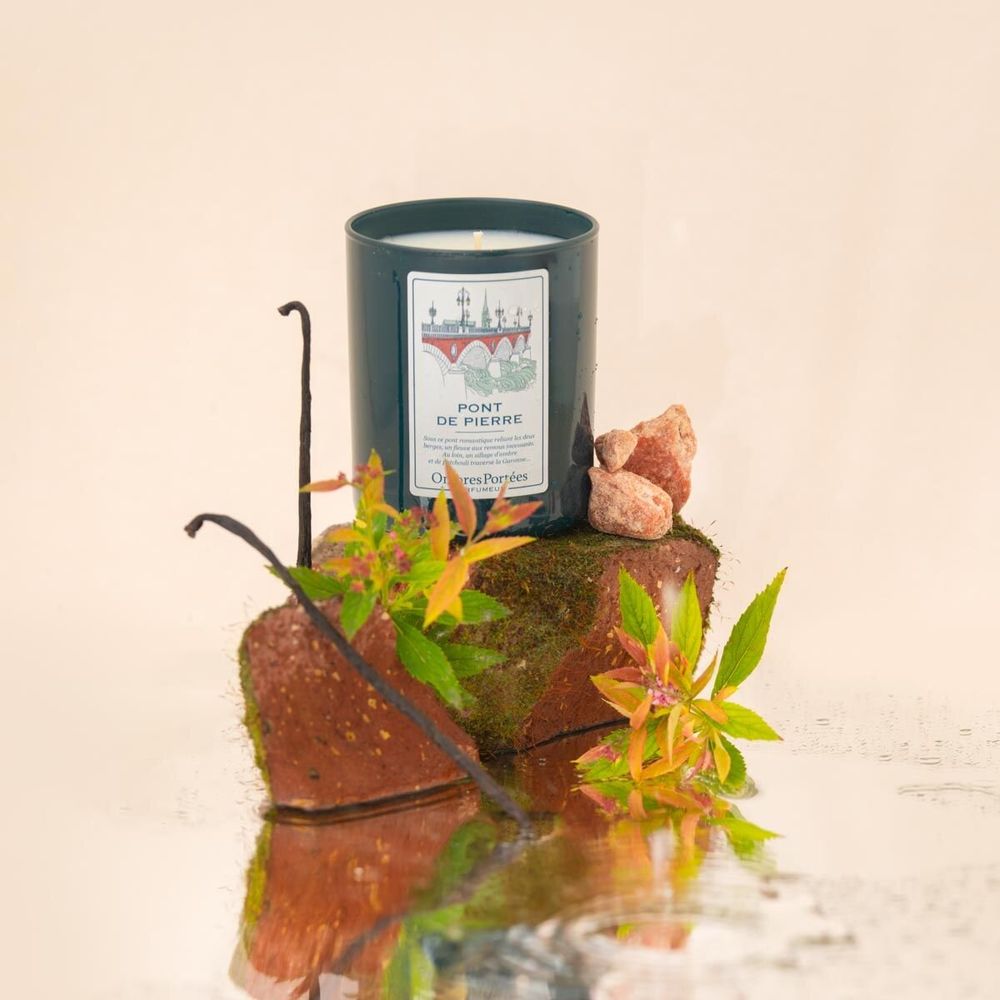 Bougies - Bougie Ombres Portées Parfumeur Pont de Pierre - OMBRES PORTÉES PARFUMEUR