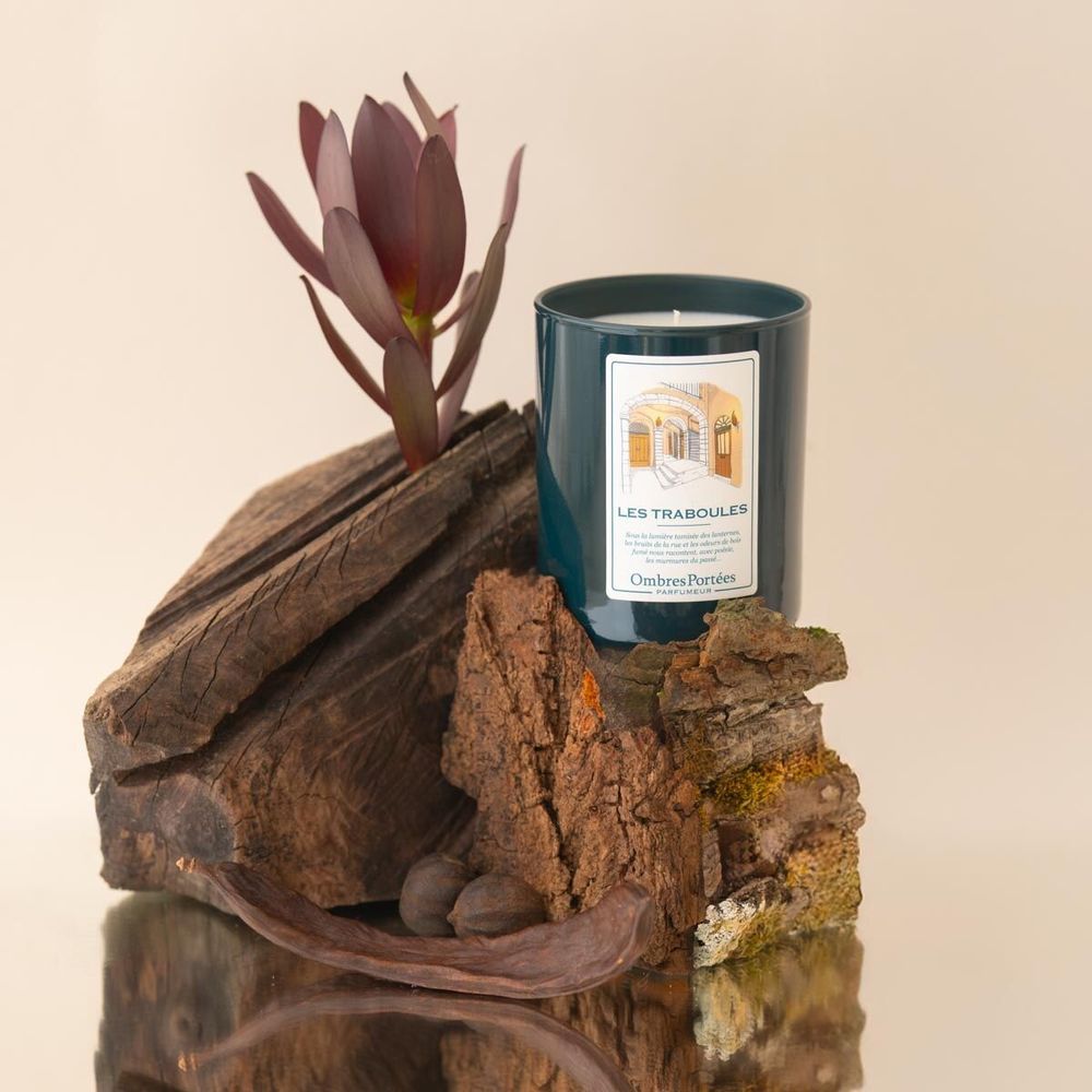 Candles - Ombres Portees Parfumeur scented candle Les Traboules - OMBRES PORTÉES PARFUMEUR