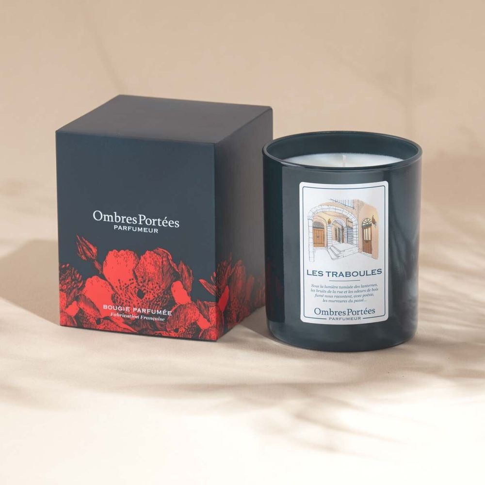 Candles - Ombres Portees Parfumeur scented candle Les Traboules - OMBRES PORTÉES PARFUMEUR