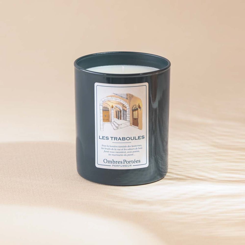 Candles - Ombres Portees Parfumeur scented candle Les Traboules - OMBRES PORTÉES PARFUMEUR