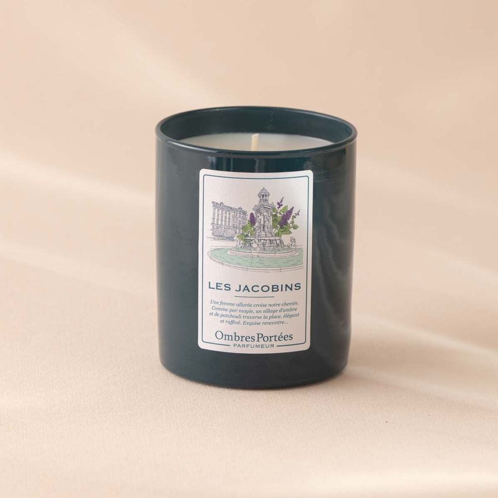Candles - Ombres Portees Parfumeur scented candle Les Jacobins - OMBRES PORTÉES PARFUMEUR