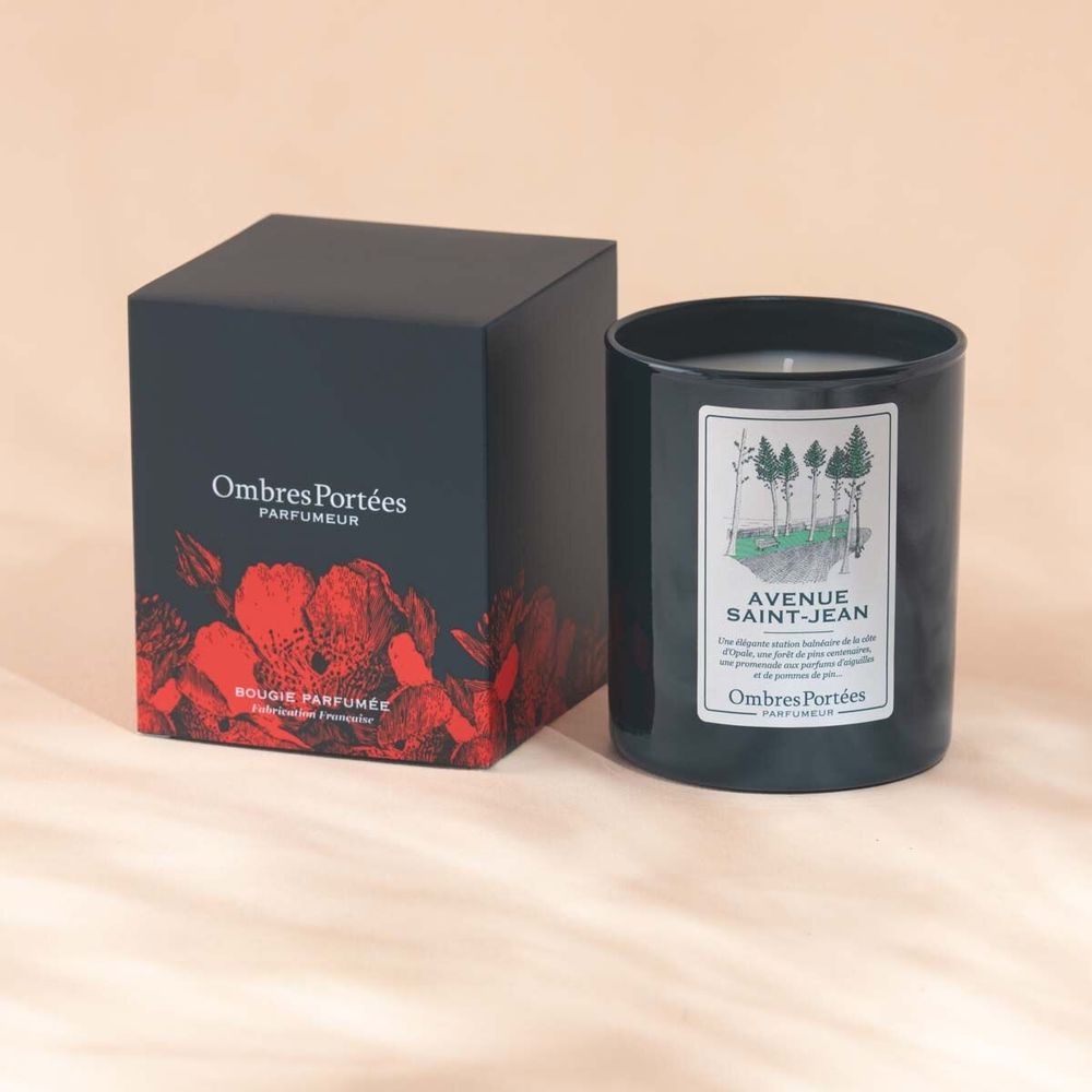 Bougies - Bougie Ombres Portées Parfumeur Avenue St-Jean - OMBRES PORTÉES PARFUMEUR
