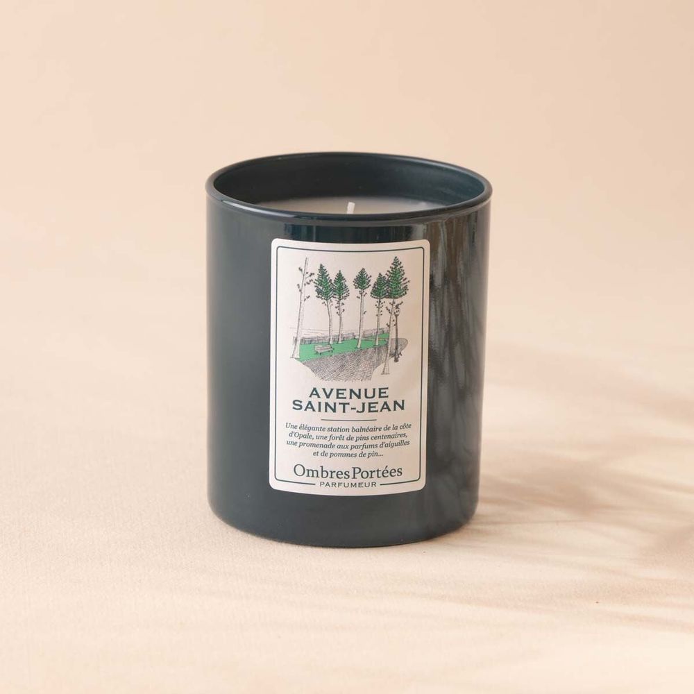 Bougies - Bougie Ombres Portées Parfumeur Avenue St-Jean - OMBRES PORTÉES PARFUMEUR