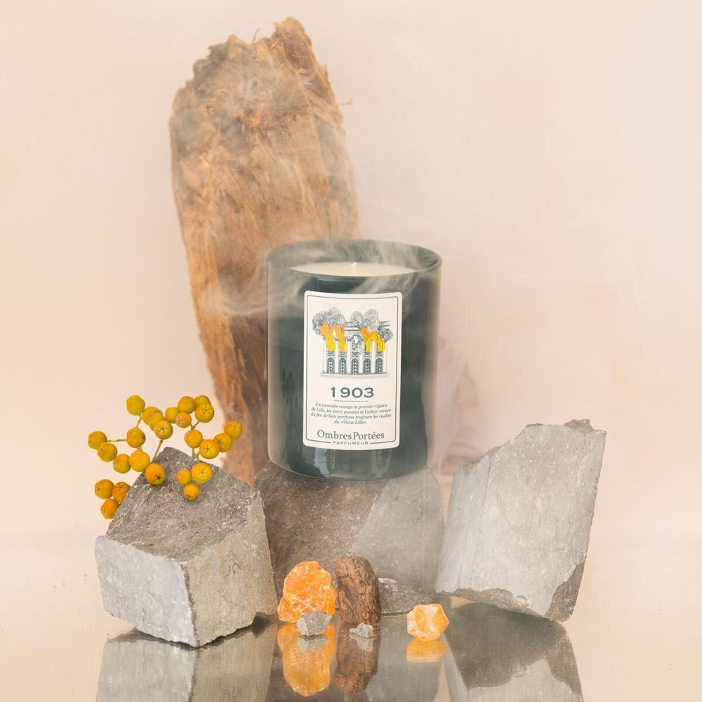 Bougies - Bougie Ombres Portées Parfumeur 1903 - OMBRES PORTÉES PARFUMEUR