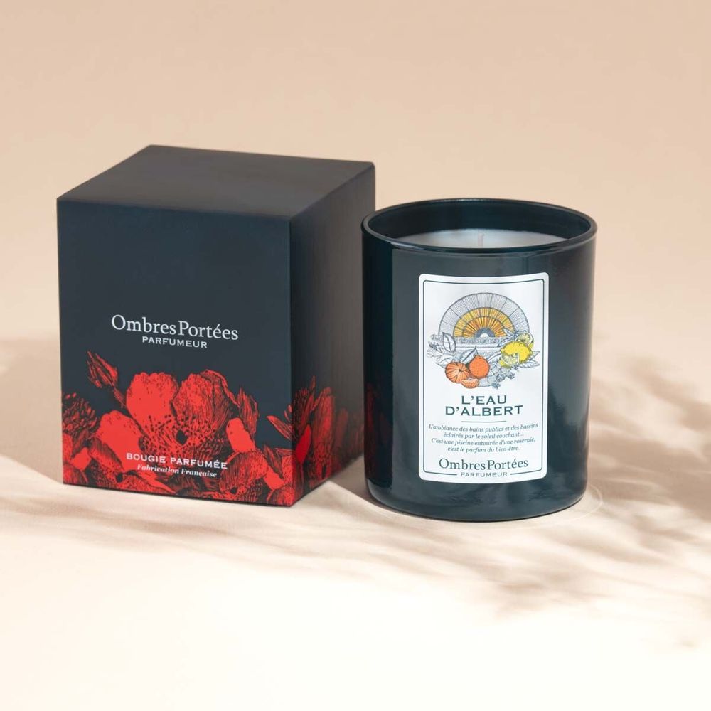 Bougies - Bougie Ombres Portées Parfumeur L'eau d'Albert - OMBRES PORTÉES PARFUMEUR