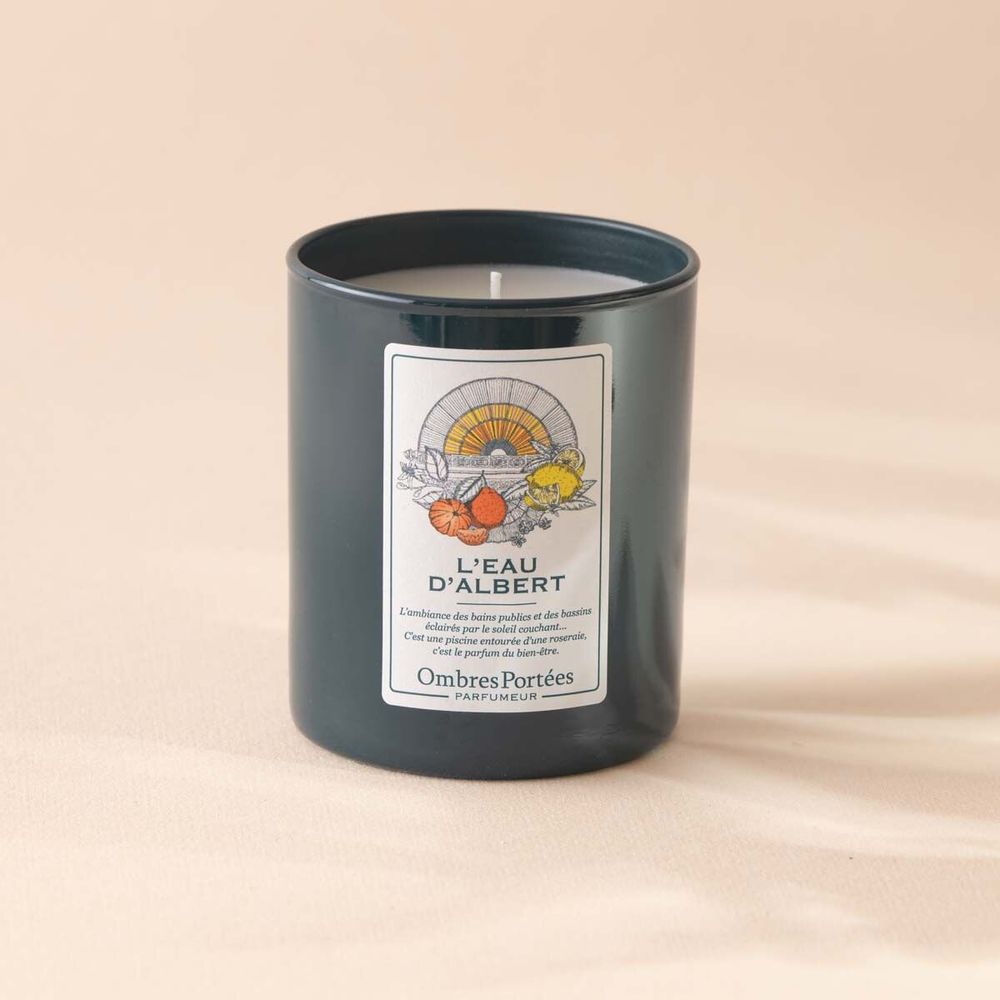 Bougies - Bougie Ombres Portées Parfumeur L'eau d'Albert - OMBRES PORTÉES PARFUMEUR