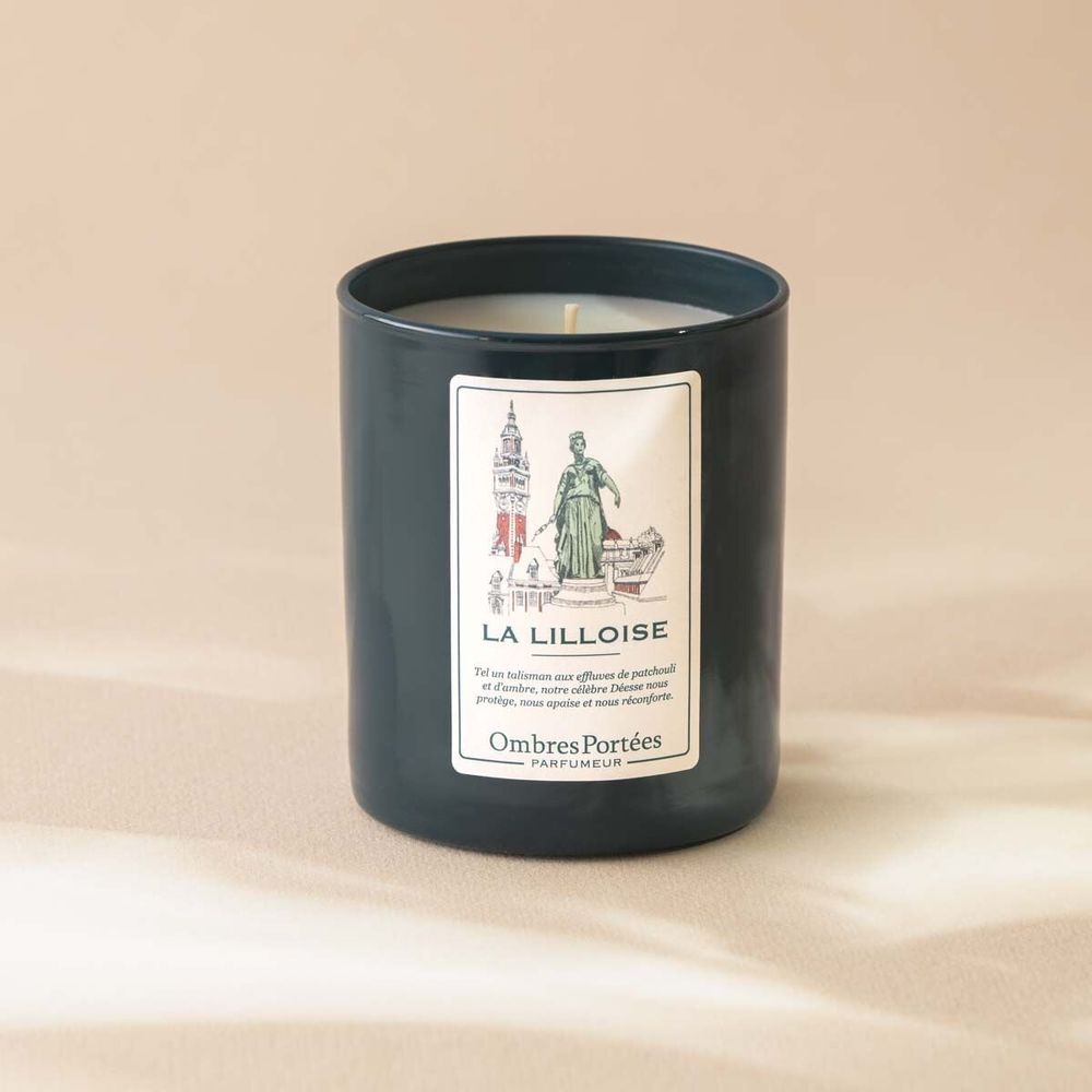 Candles - Ombres Portees Parfumeur scented candle La Lilloise - OMBRES PORTÉES PARFUMEUR