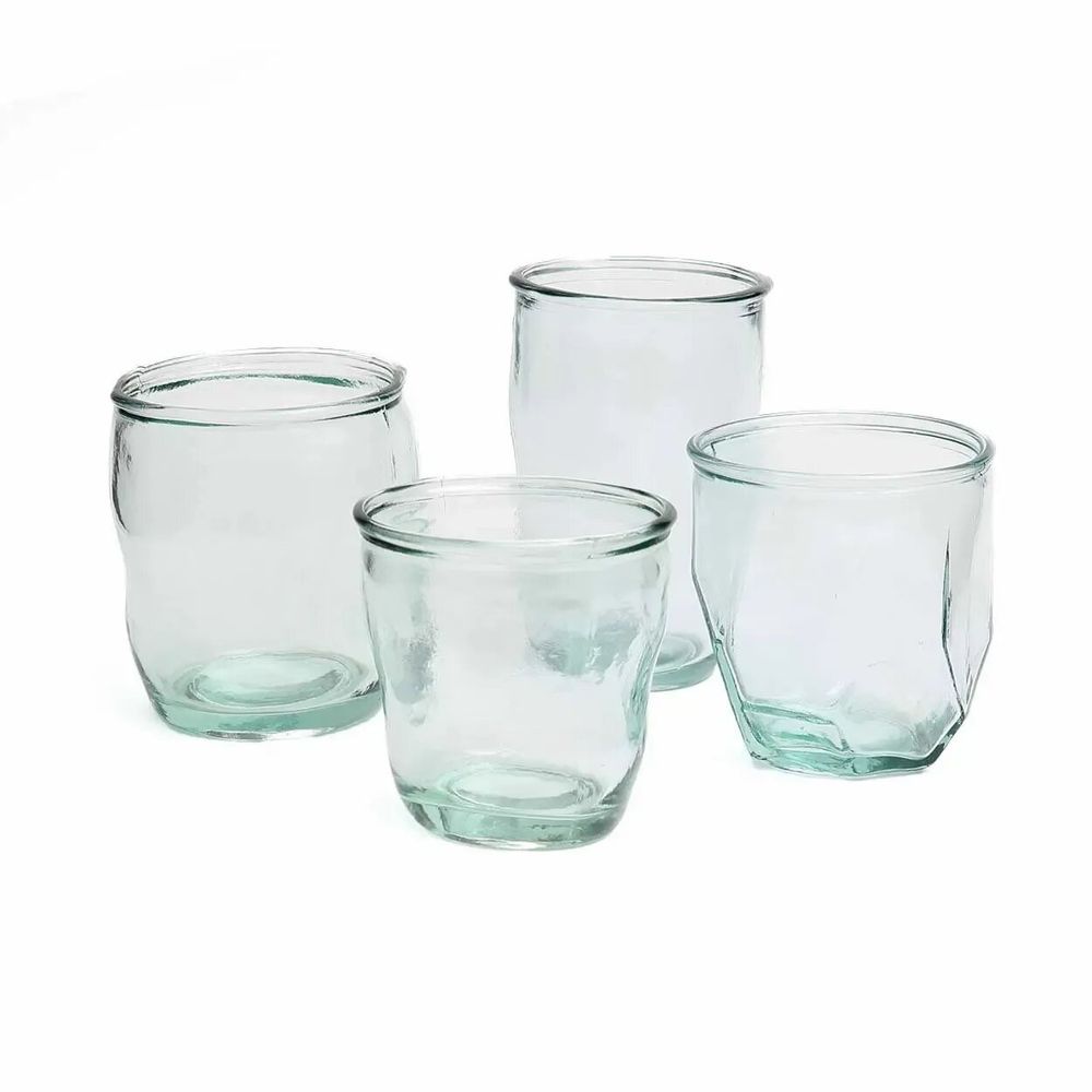 Glass - The Yang Glass - Blue - BAZAR BIZAR LIVING