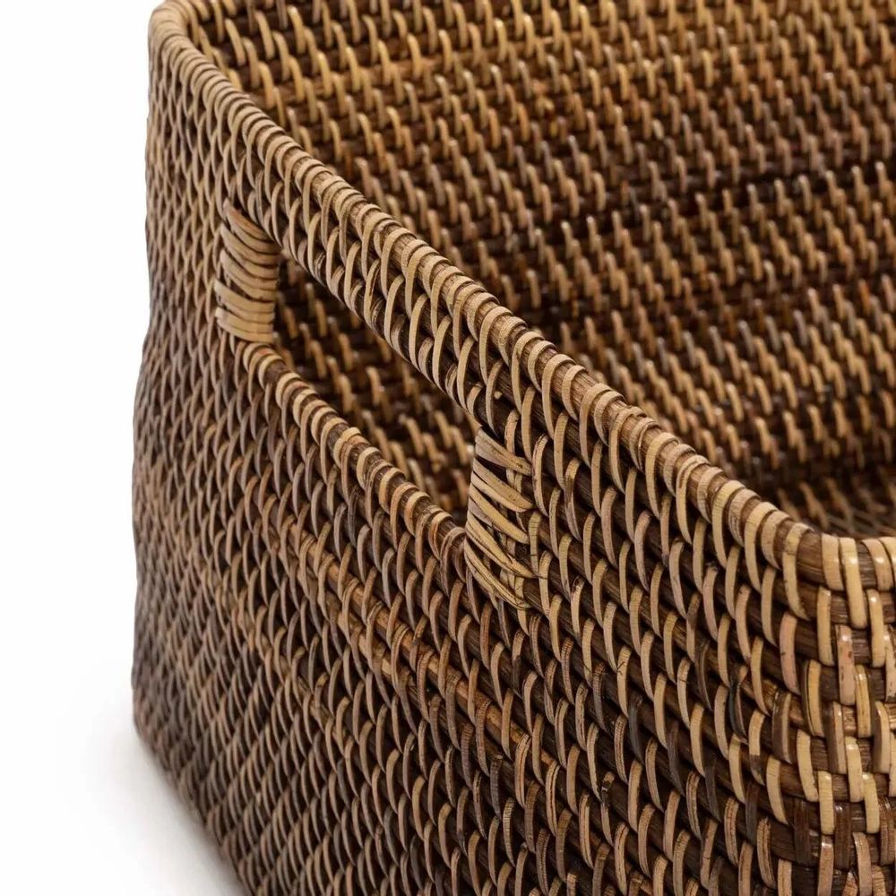 Shopping baskets - The Colonial Magazine Basket - Natural Brown - M - BAZAR BIZAR LIVING
