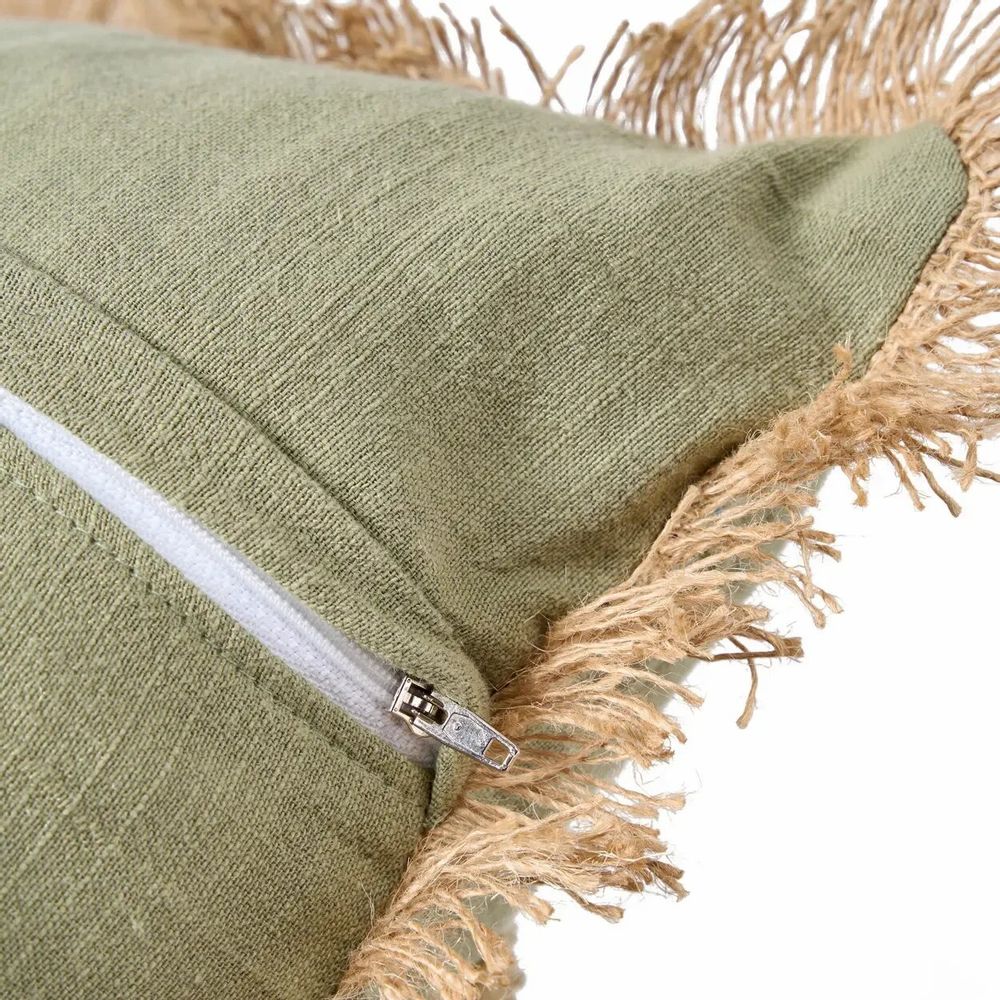 Coussins textile - Housse de Coussin Tropical Breeze - Vert Forêt - BAZAR BIZAR LIVING