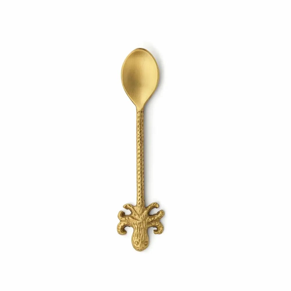 Cutlery set - The Octopus Spoon - Gold - S - BAZAR BIZAR LIVING