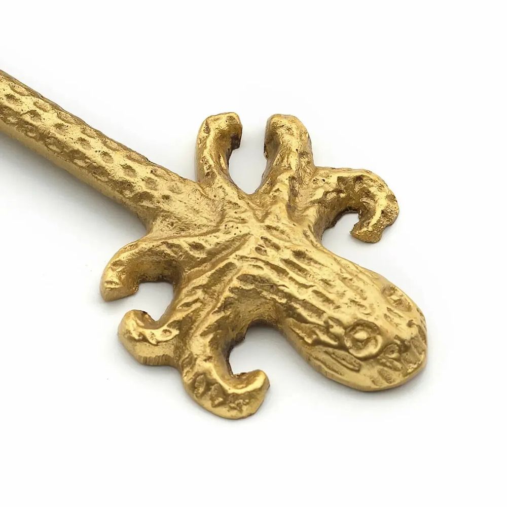 Cutlery set - The Octopus Spoon - Gold - S - BAZAR BIZAR LIVING
