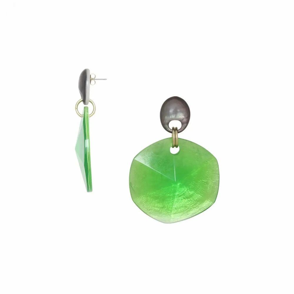 Jewelry - XL post earrings - Combava - NATURE BIJOUX