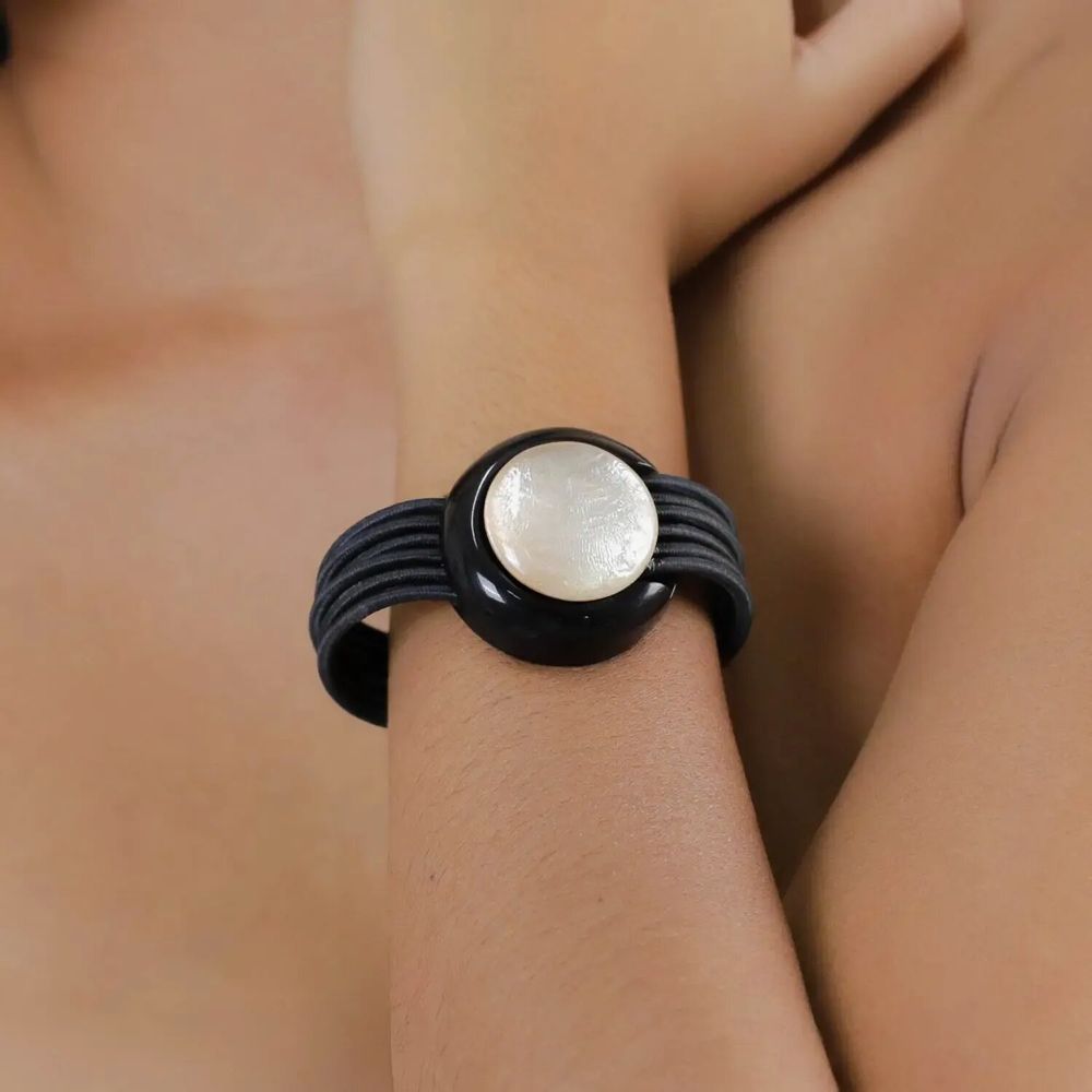Jewelry - Magnet lock horn bracelet - Saint Honore - NATURE BIJOUX
