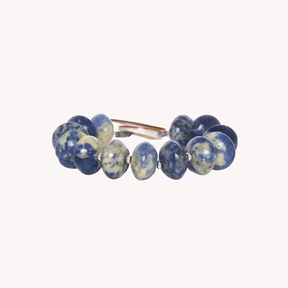 Bijoux - Bracelet fermoir nacre brune - Skala - NATURE BIJOUX