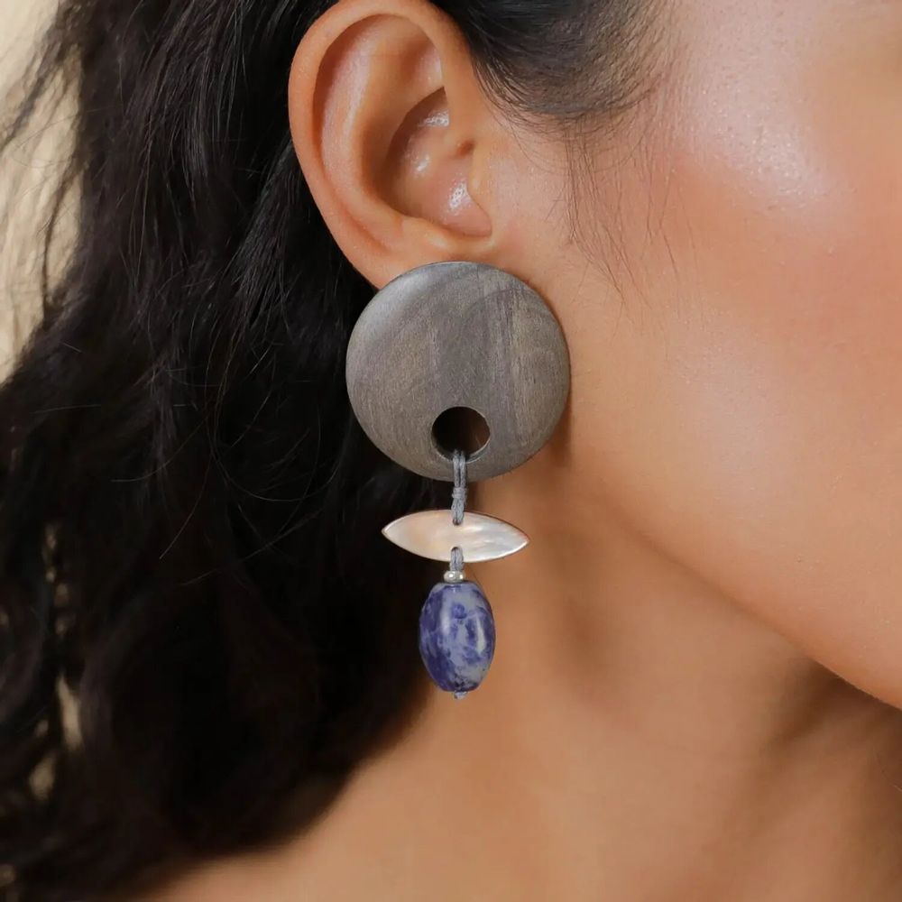 Bijoux - Boucles d'oreilles clips grand modèle - Skala - NATURE BIJOUX