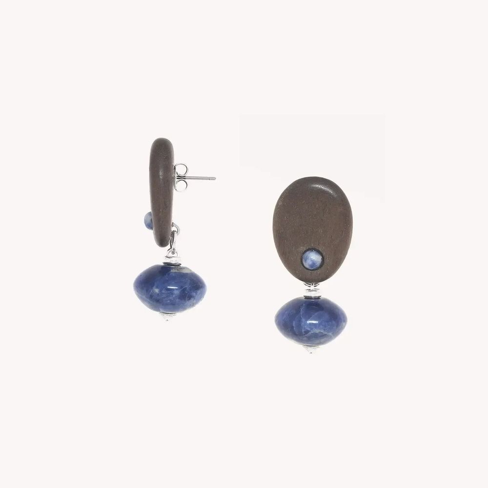 Bijoux - Boucles d'oreilles poussoir top oval - Skala - NATURE BIJOUX