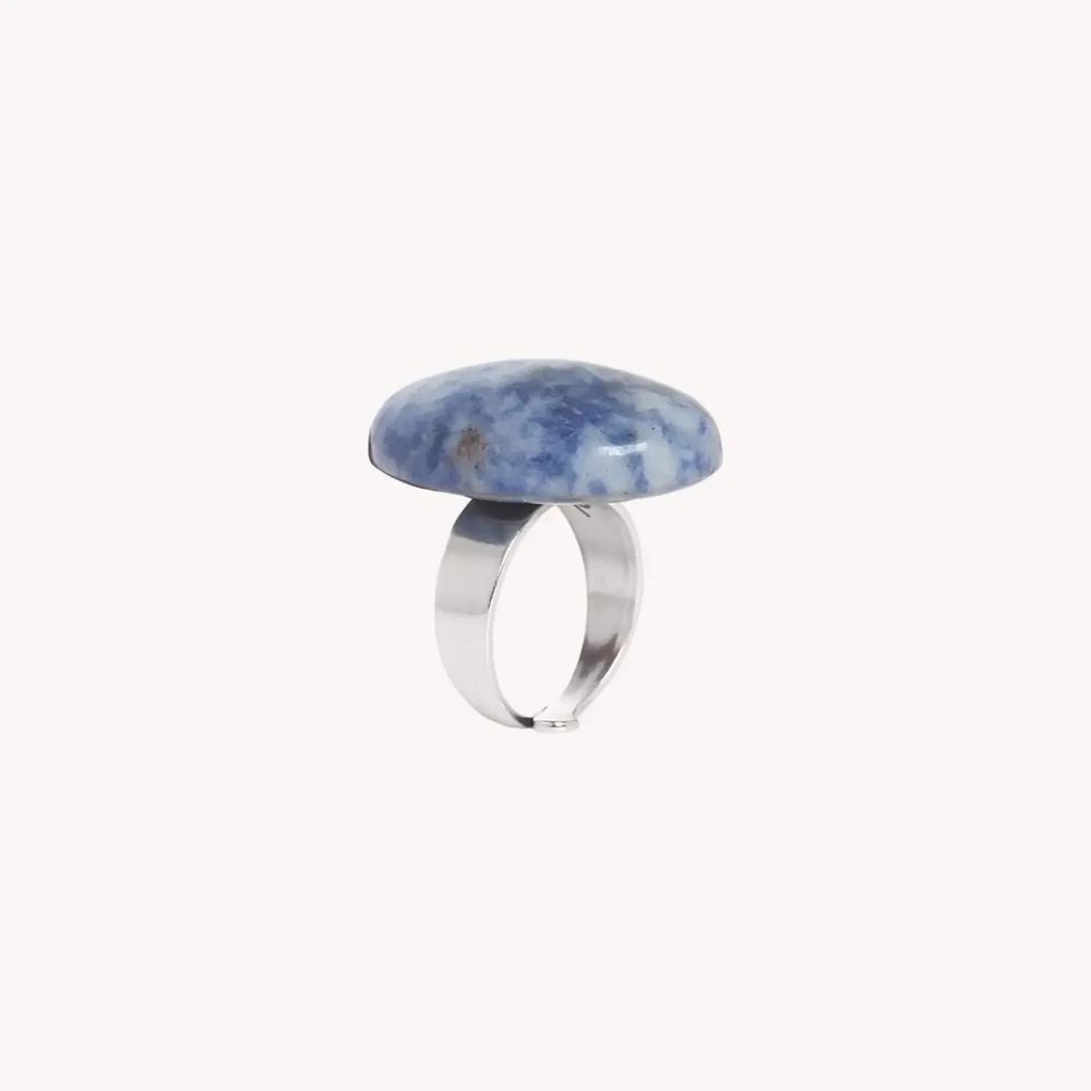 Bijoux - Bague ajustable sodalite - Skala - NATURE BIJOUX