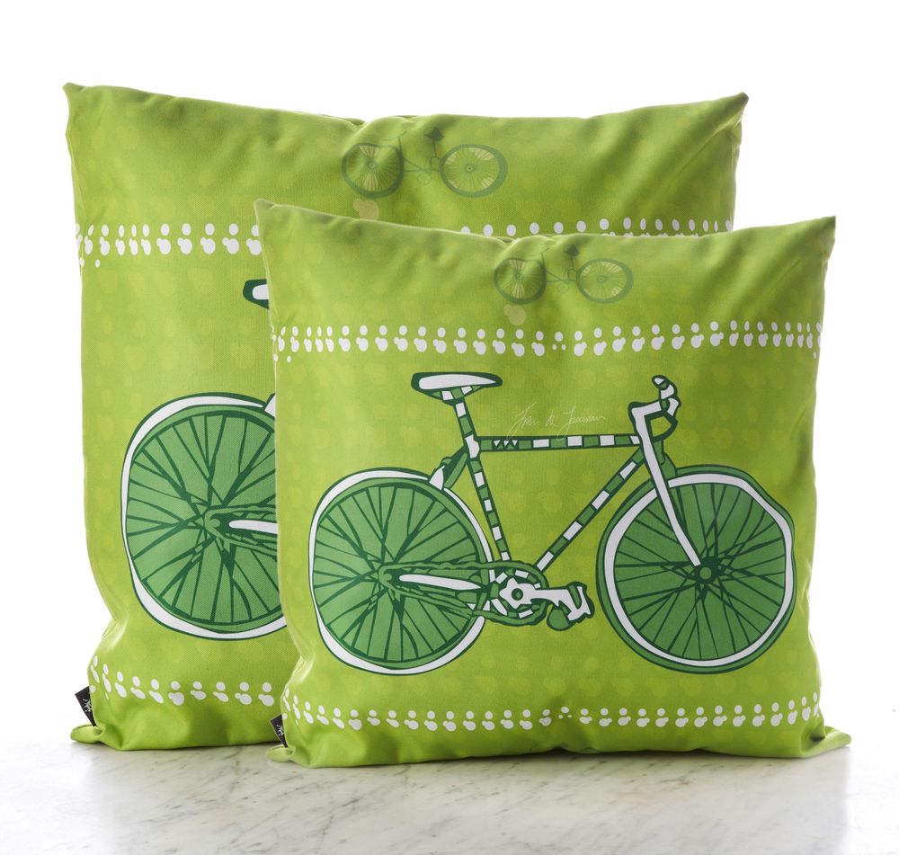 Garden textiles - Bici outdoor cushion 60 x 60 - Design by Juan de Lascurain - ARTDECORIS