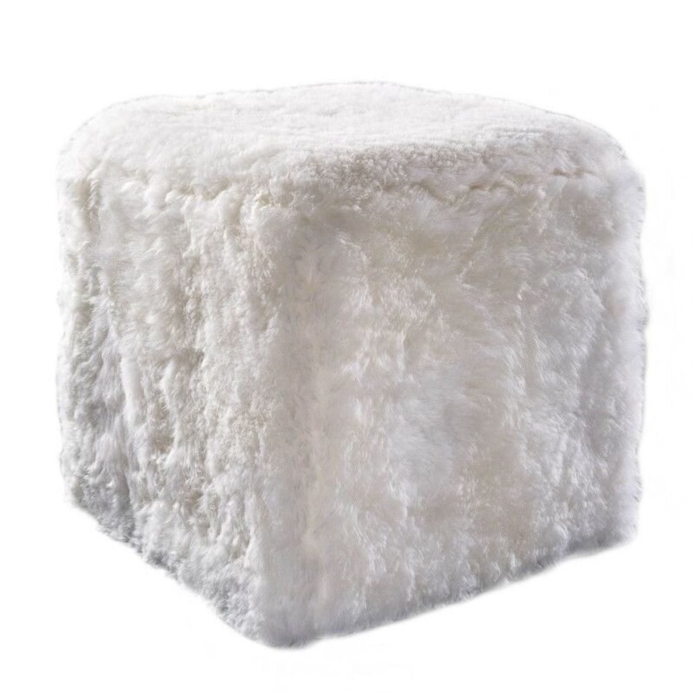 Design objects - Cubo, our sheepskin cube - MAISON THURET
