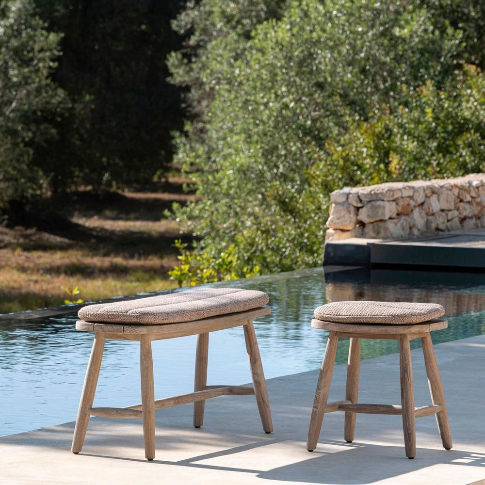 Lawn chairs - Bench Faye - GOMMAIRE