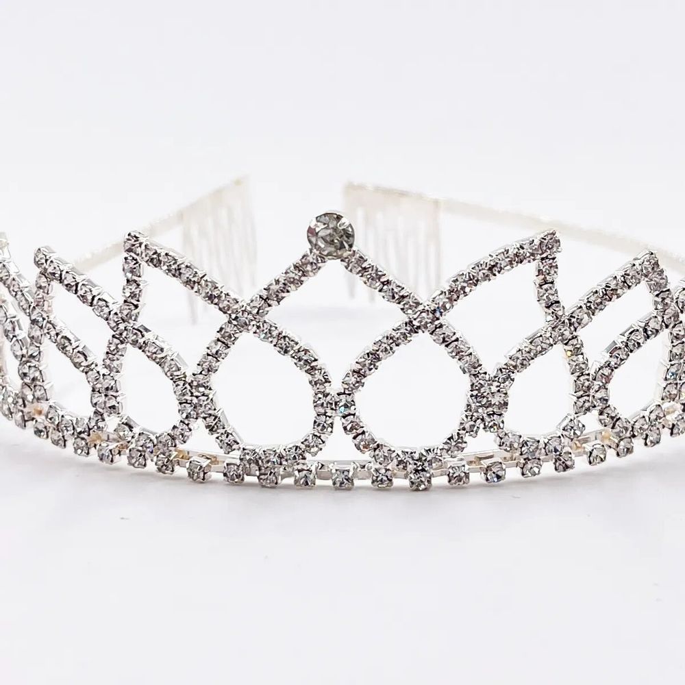 Children's dress-up - One-Piece Heart Tiara in Organza Bag - LABAY