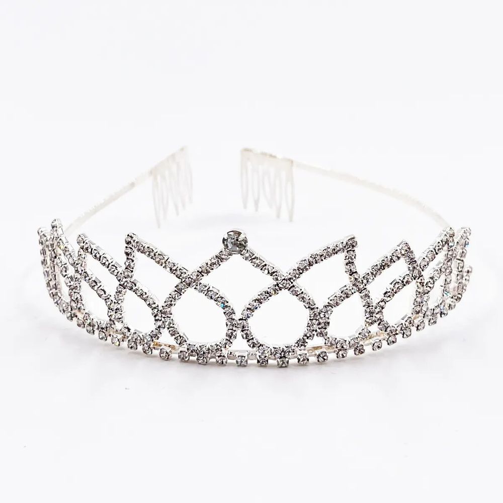 Children's dress-up - One-Piece Heart Tiara in Organza Bag - LABAY