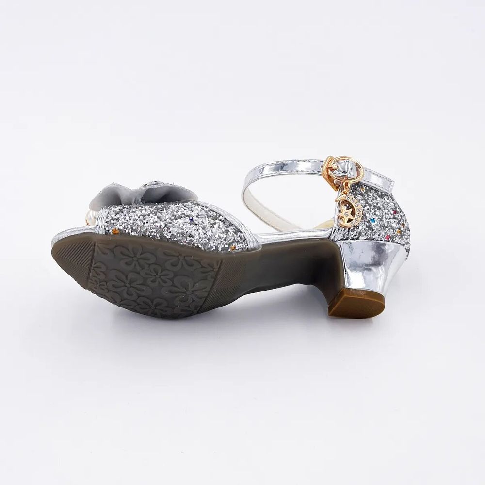 Children's dress-up - Silver Mules Size 27 (3-4 years) - LABAY