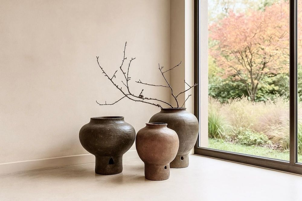 Pots de fleurs - Jardinières Vitrées - THE SILK ROAD COLLECTION