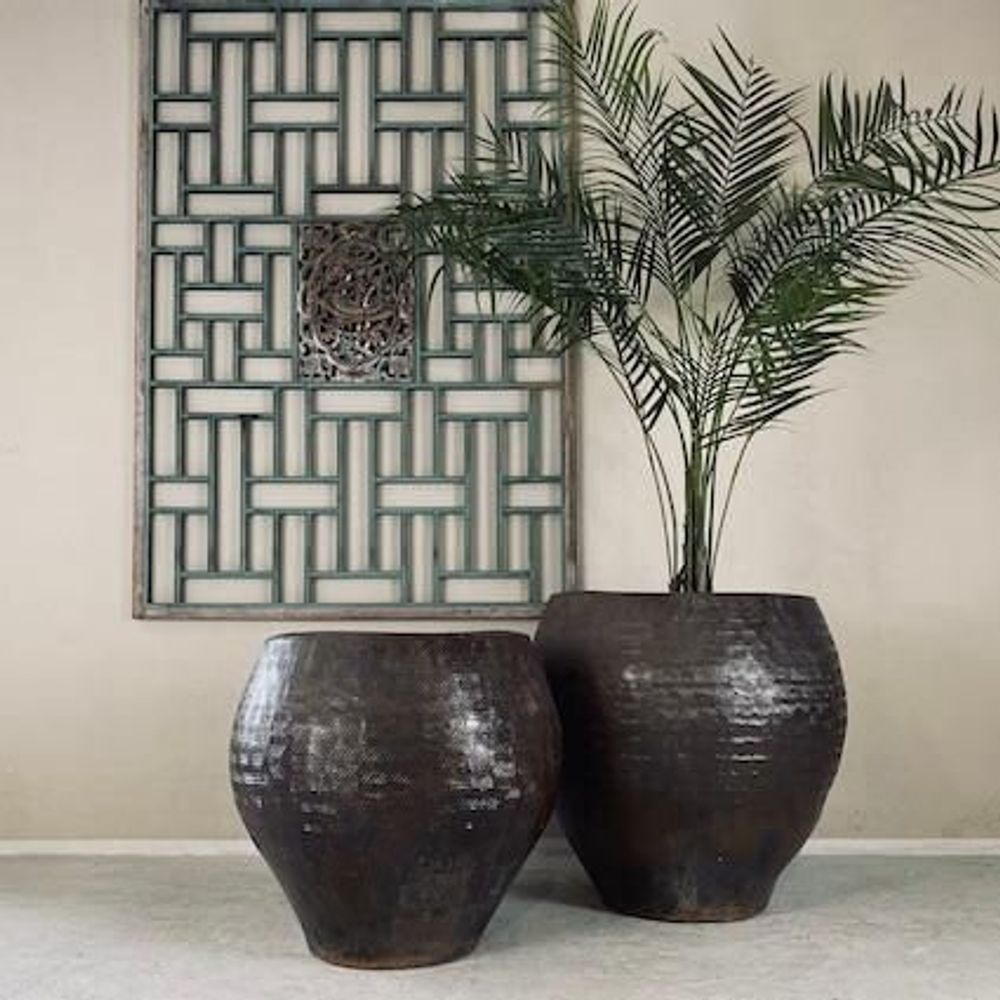 Pots de fleurs - Jardinières Vitrées - THE SILK ROAD COLLECTION