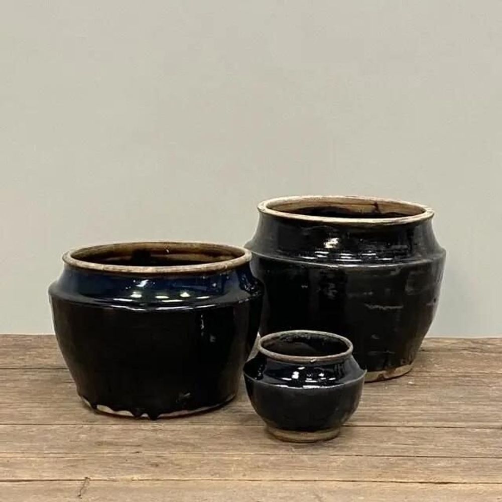 Pots de fleurs - Jardinières Vitrées - THE SILK ROAD COLLECTION