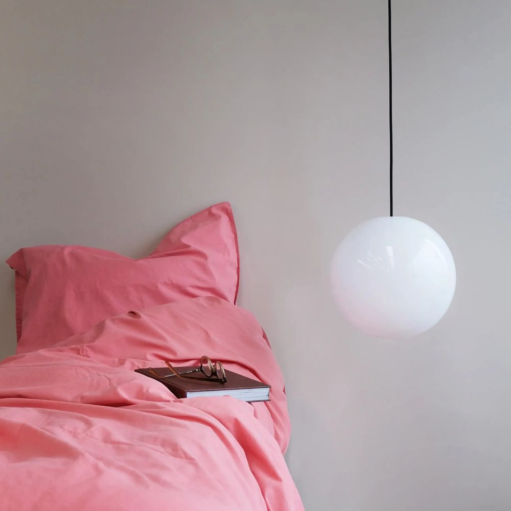 Suspensions - Lampe suspendue opale Cafè D20 - DYBERG LARSEN