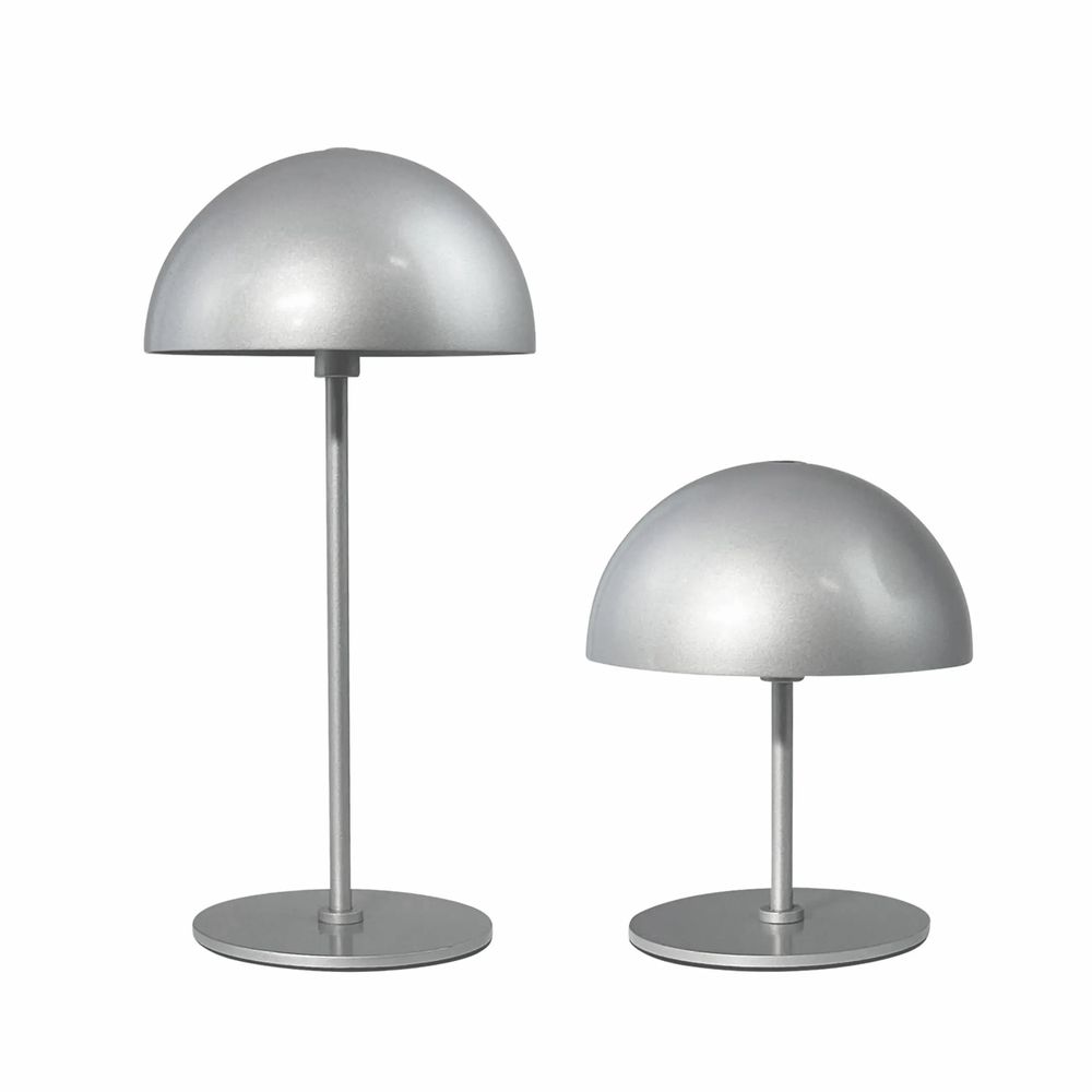 Table lamps - ALONG LED Mini Table Lamp silver 2 pcs in box - DYBERG LARSEN